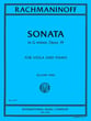 Sonata in G minor, Op. 19 Viola and Piano cover